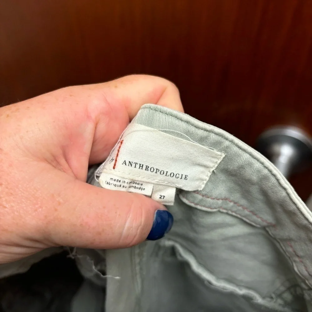 Anthropologie Jefferson Moto Cargo Pant